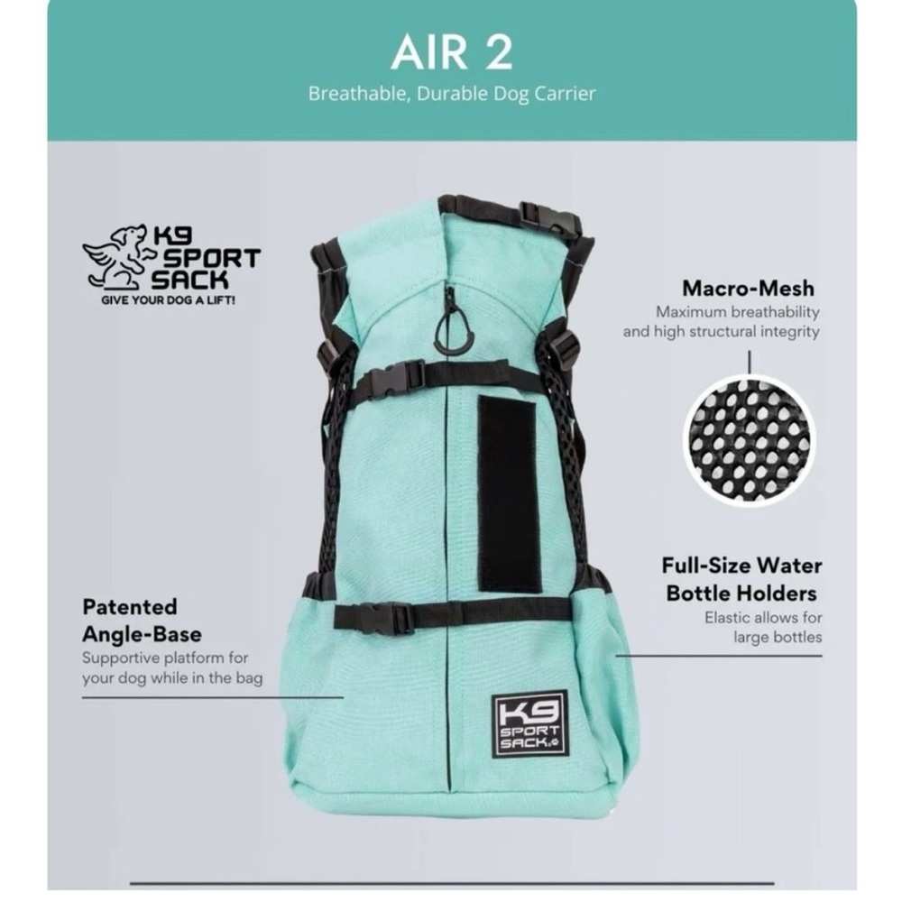 K9 Sport Sack blue Dog Carrier medium